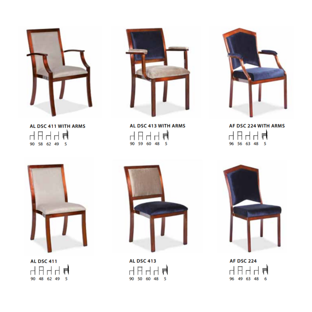 Conference chair - Alu Legno Collection