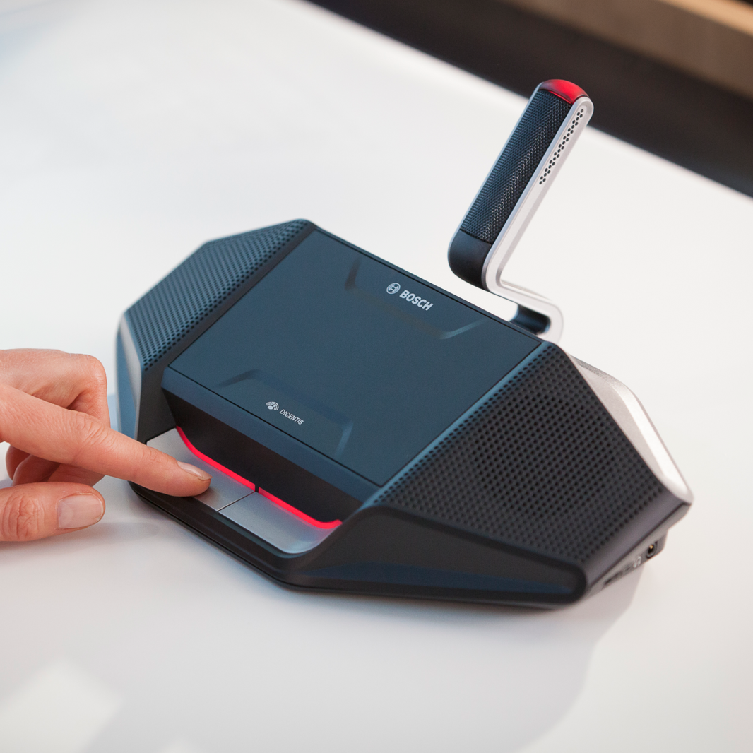 Bosch Dicentis - Wireless Discussion Device