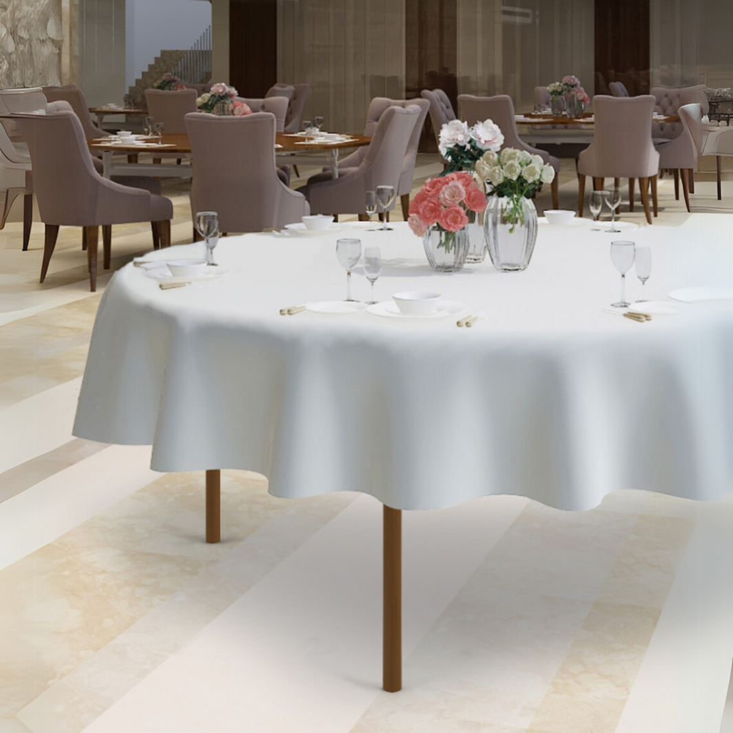 Conference Tables - Nexus Folding Tables - Round Flock Top