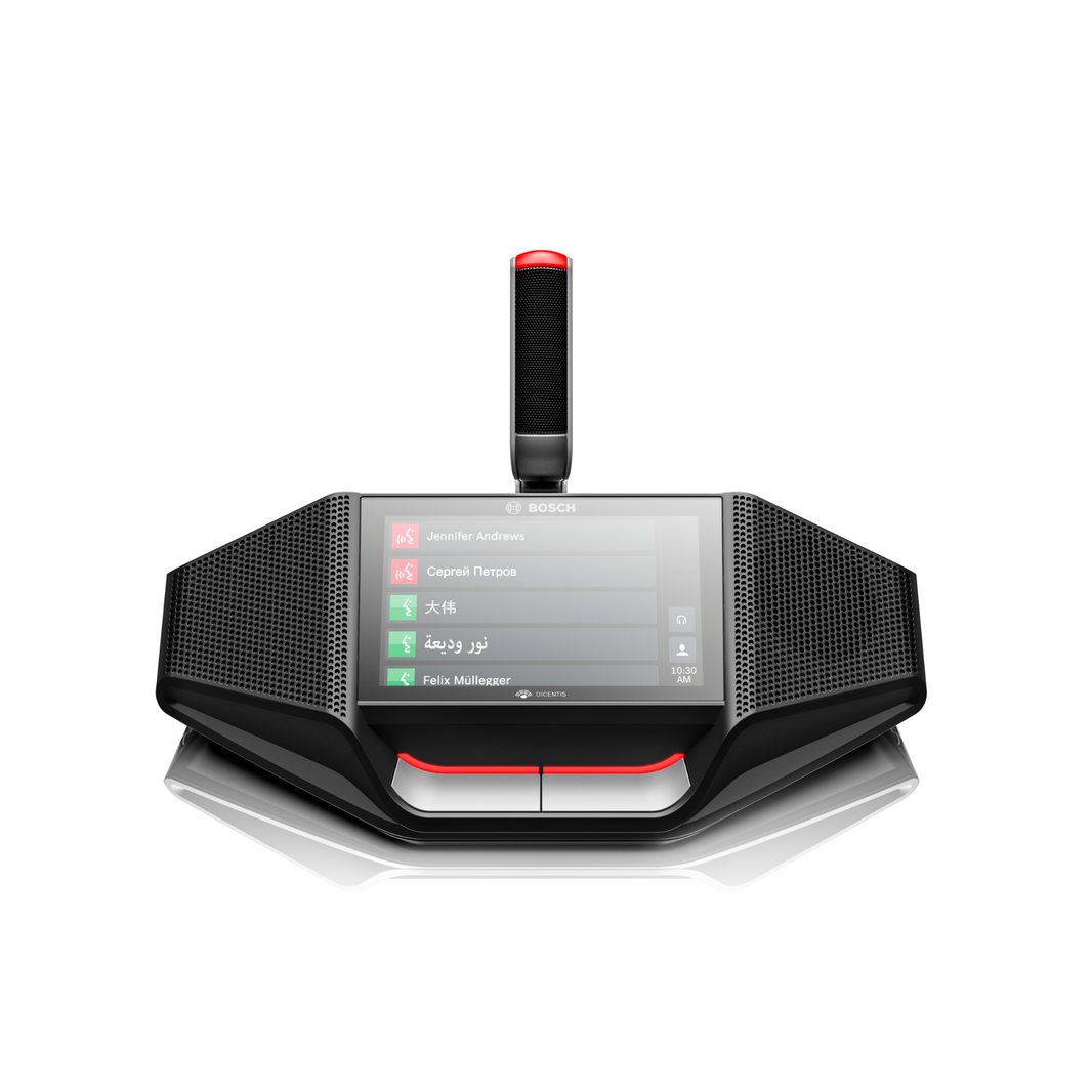 Bosch Dicentis - Discussion Device With Touchscreen
