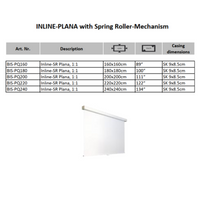 AVSTUMPFL - INLINE-PLANA – Моторизиран Рол-Ъп Проекционен Екран
