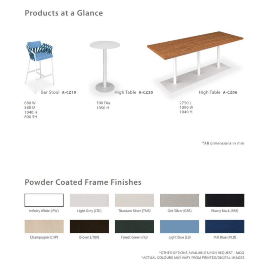 Външни Мебели - Колекция Cozumel