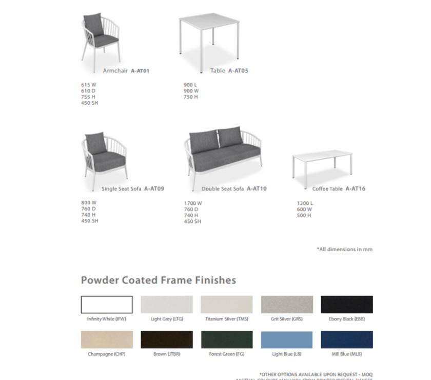 Външни Мебели - Колекция ATHENS 