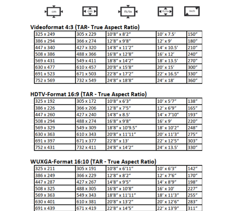 AVSTUMPFL - MONOCLIP 64 - Мобилни екрани за проекция