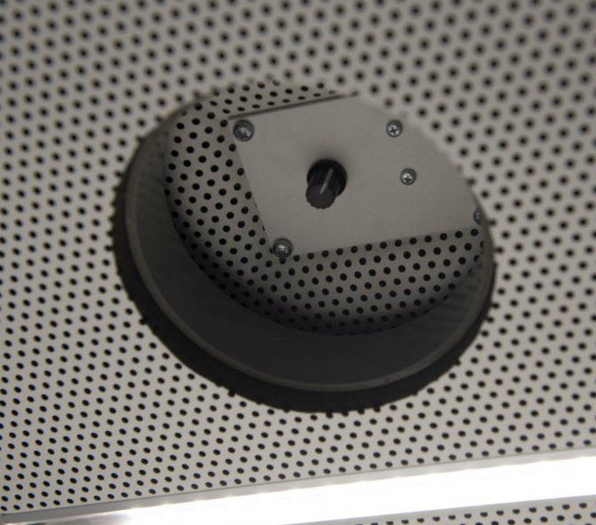 Silent 9600 Interpreter booth, ISO 4043 including ventilation and LED lighting