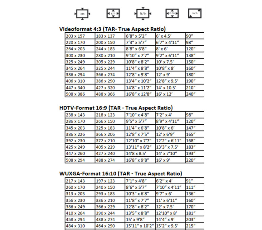 AVSTUMPFL - MONOCLIP 32 - Мобилни екрани за проекция