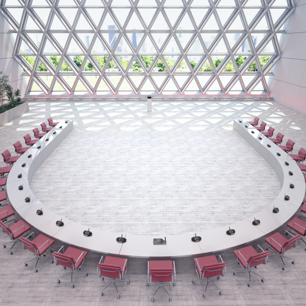 Bosch Dicentis - Безжично дискусионно устройство със сензорен екран