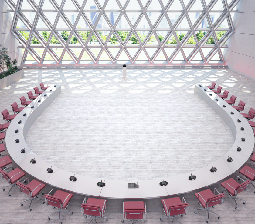 Bosch Dicentis - Безжично дискусионно устройство със сензорен екран