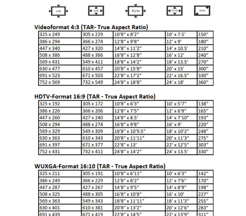 AVSTUMPFL - MONOCLIP 64 - Мобилни екрани за проекция