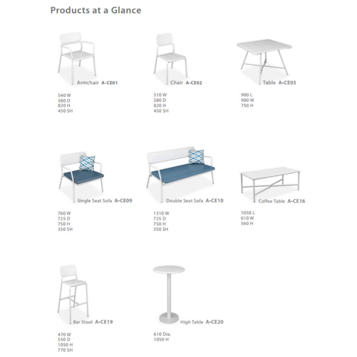 Външни Мебели - Колекция CRETE 