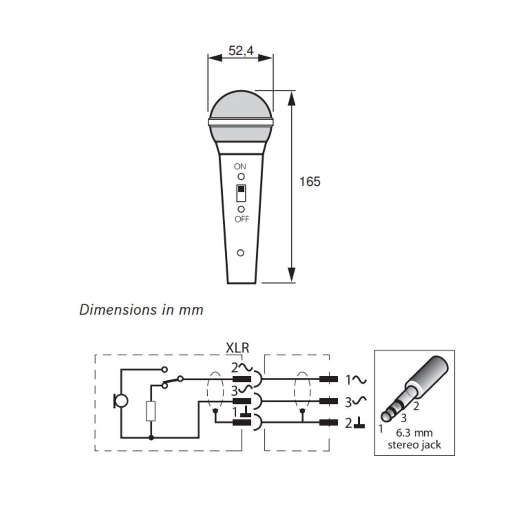 Bosch - LBC 2900/xx Unidirectional Handheld Microphones