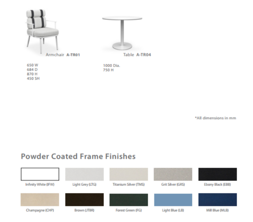 Външни Мебели - Колекция TROPEA 