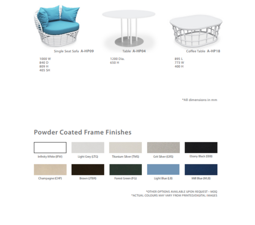 Външни Мебели - Колекция HARPER