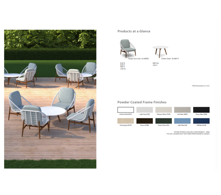 Външни Мебели - Колекция AMALFI 