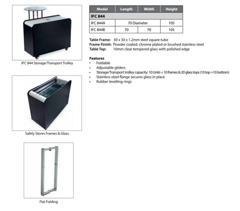 CUBO Коктейлна Маса – IFC 844