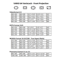 AVSTUMPFL - VARIO 64 - Mobile Projection Screens