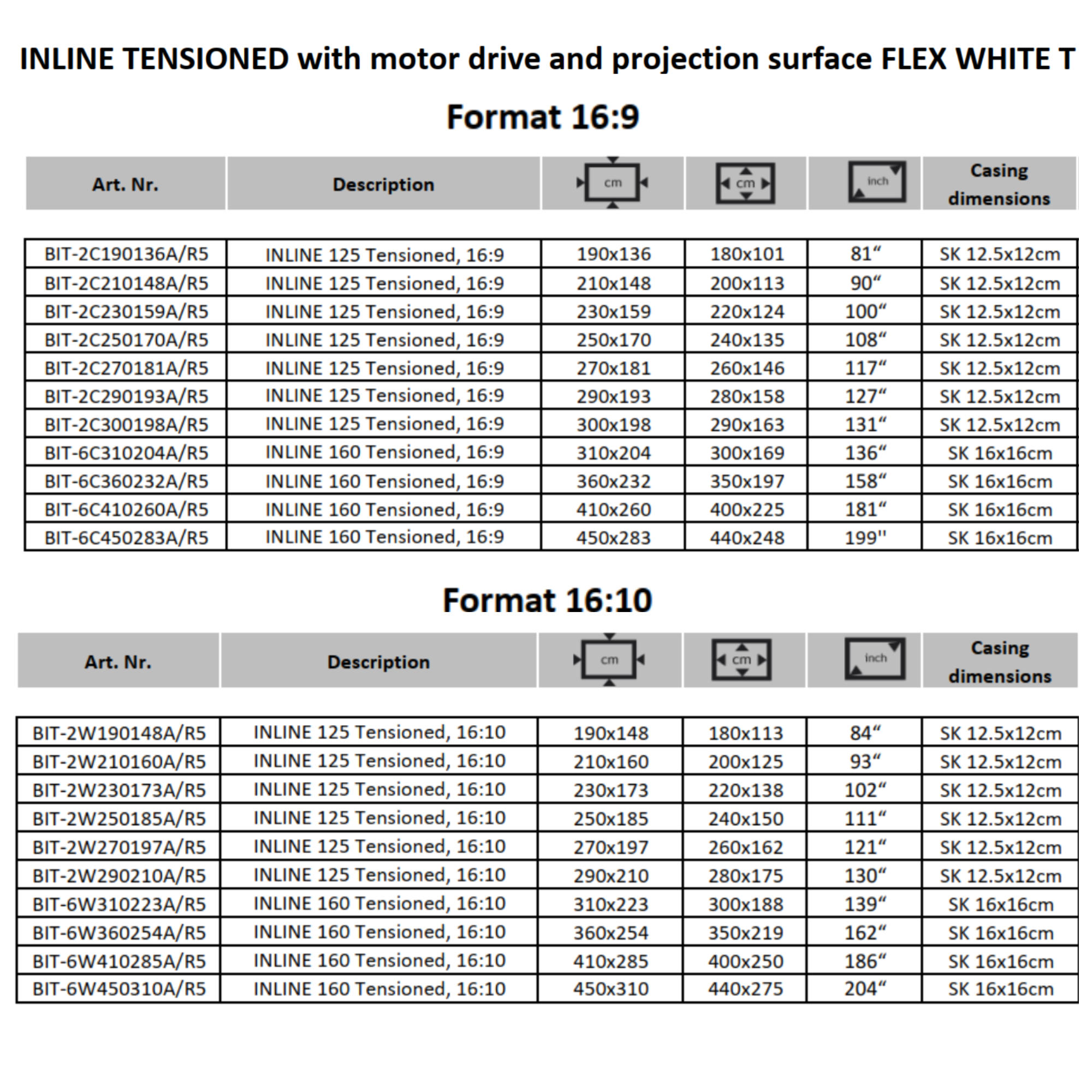 AVSTUMPFL - INLINE TENSIONED – FLEX WHITE T