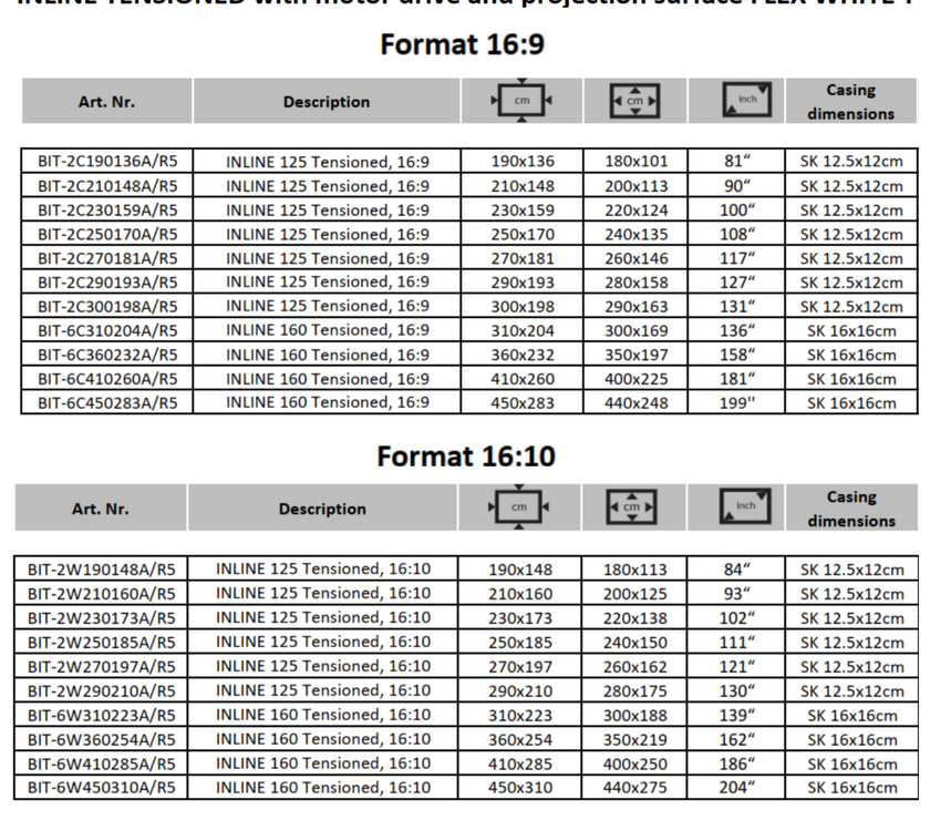 AVSTUMPFL - INLINE TENSIONED – FLEX WHITE T