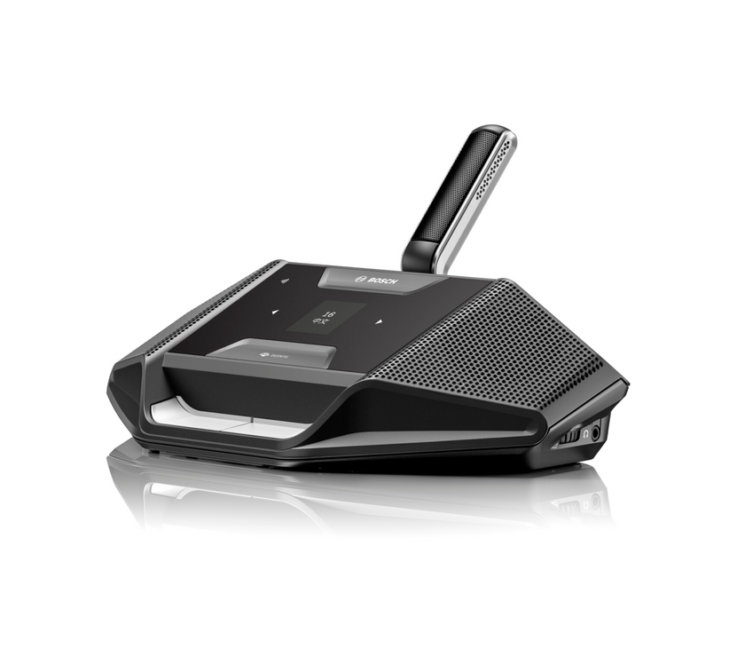 Bosch Dicentis - Дискусионно устройство със селектор на език