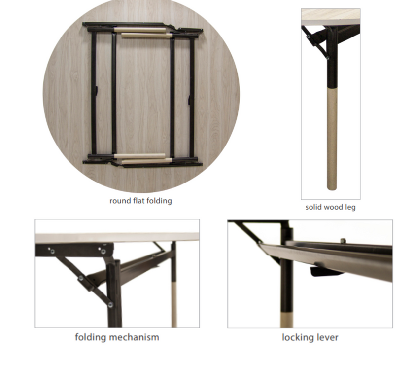 Конферентни Маси - Nexus - Сгъваеми Кръгли FLOCK TOP Маси