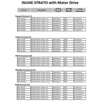 AVSTUMPFL- INLINE-STRATO – Моторизиран Рол-Ъп Проекционен Екран за Големи Формати