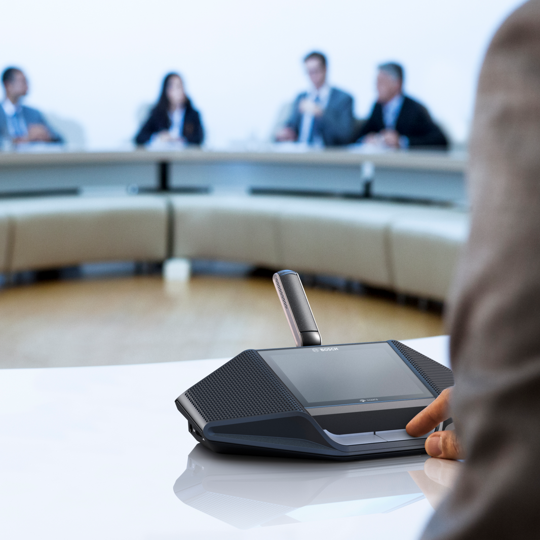 Bosch Dicentis - Wireless Discussion Device With Touchscreen