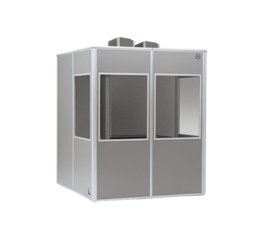 Silent 9600 Interpreter booth, ISO 4043 including ventilation and LED lighting