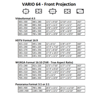 AVSTUMPFL - VARIO 64 - Mobile Projection Screens
