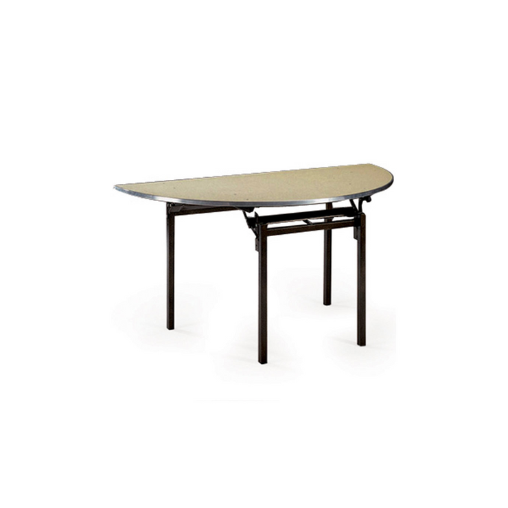 Folding Tables - Flock top - Half Round