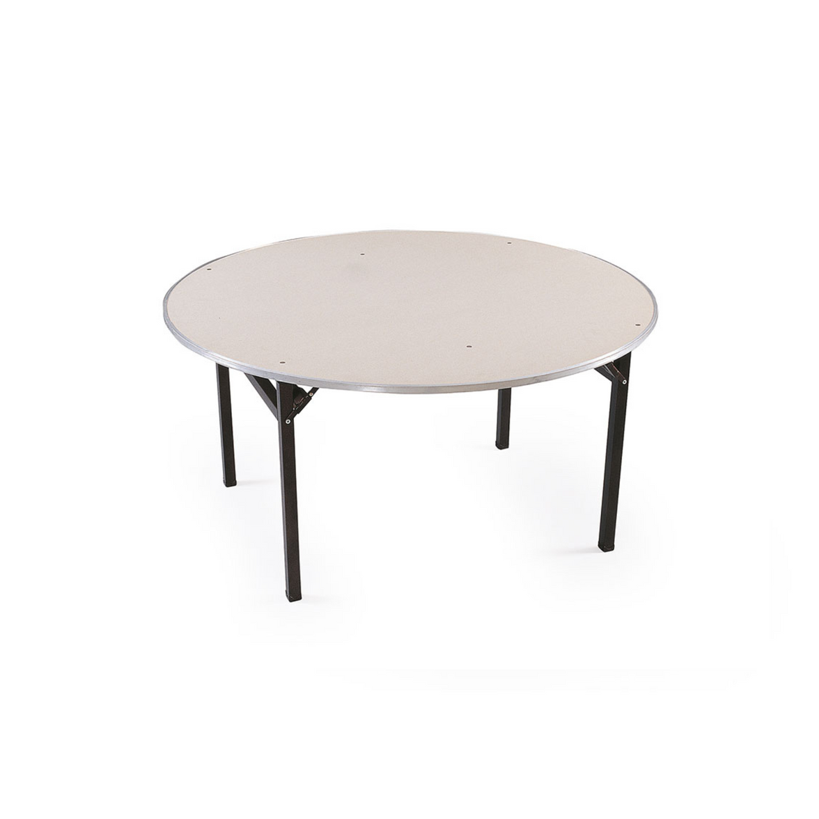 Folding Tables - Flock top - Round