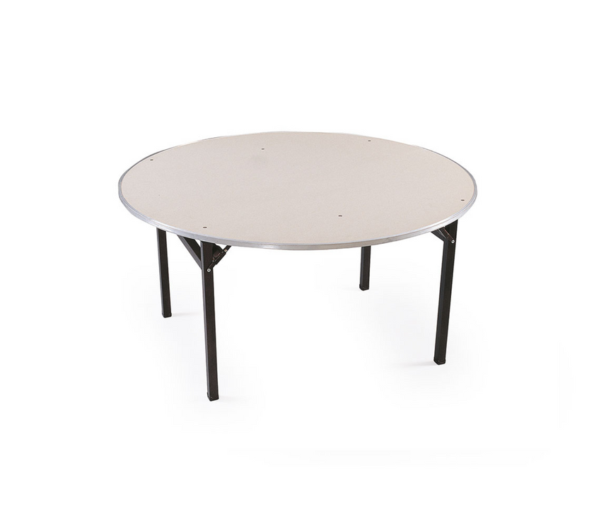 Folding Tables - Flock top - Round