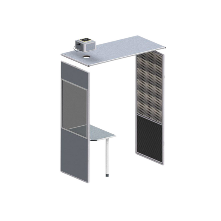 Extension set Silent 9600 from 2 to 3 persons incl. ventilation B2 + LED