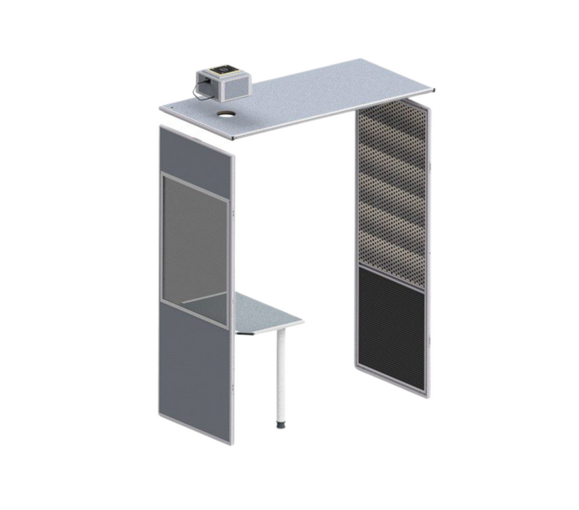 Комплект за разширение Silent 9600 от 2 до 3 човека с вентилация B2 и LED