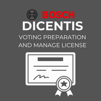 Bosch Dicentis - DCNM-LVPM Voting preparation and manage license