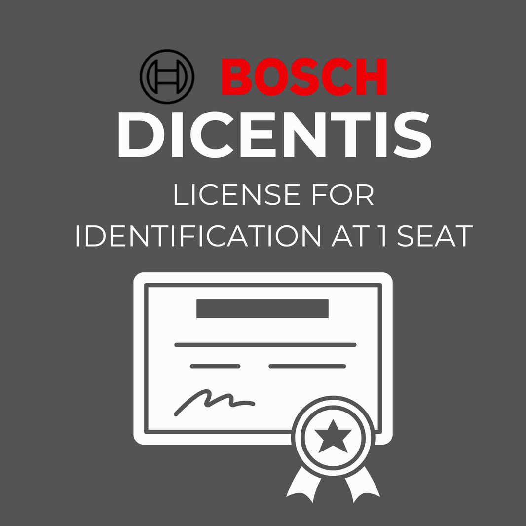 Bosch Dicentis - DCNM-LSID License for identification at 1 seat