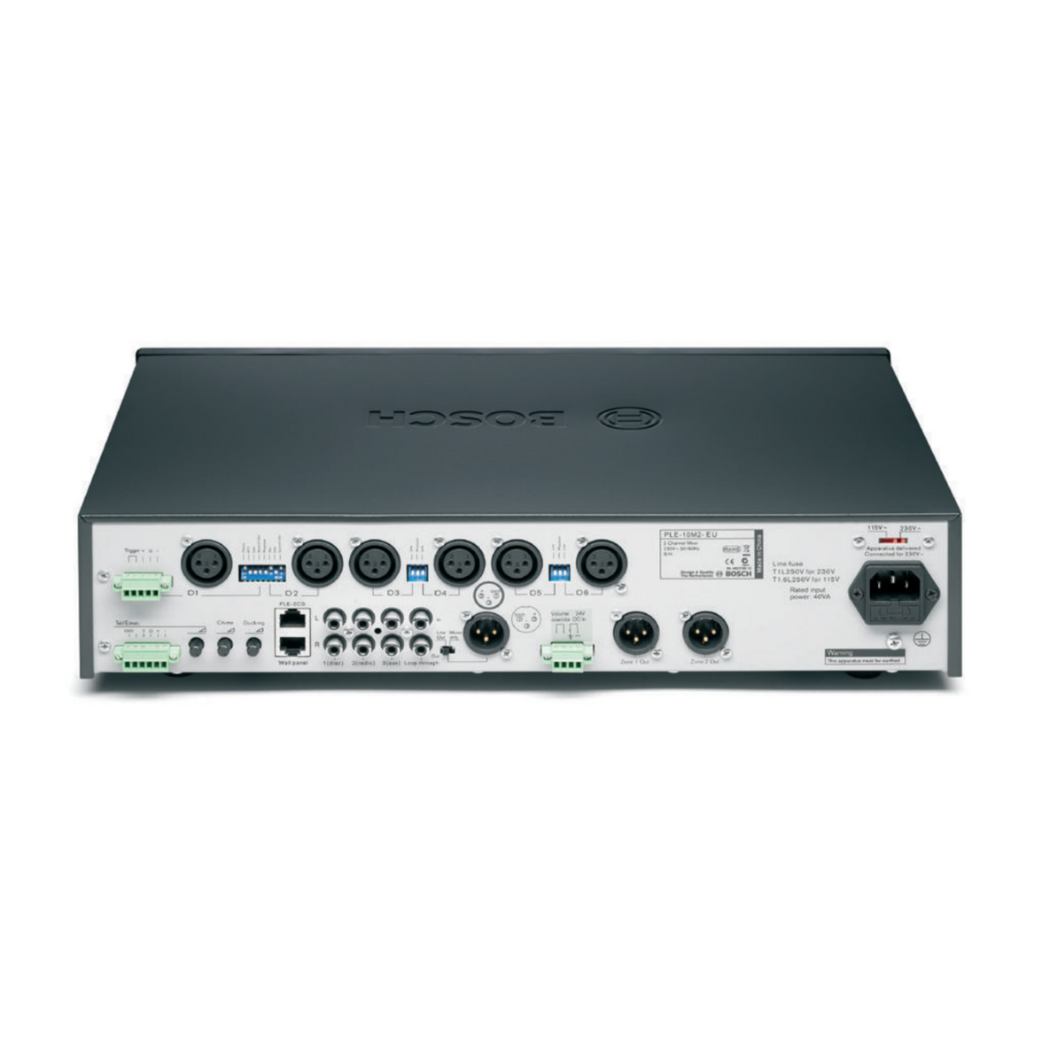 Bosch Plena - PLE‑10M2‑EU Plena Mixer, 2-channel