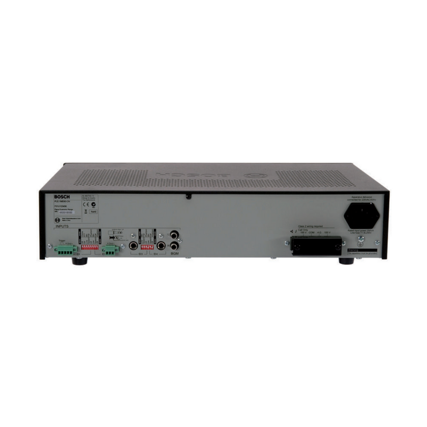 Bosch Plena - PLE‑1MExx0‑xx Plena Mixer Amplifier