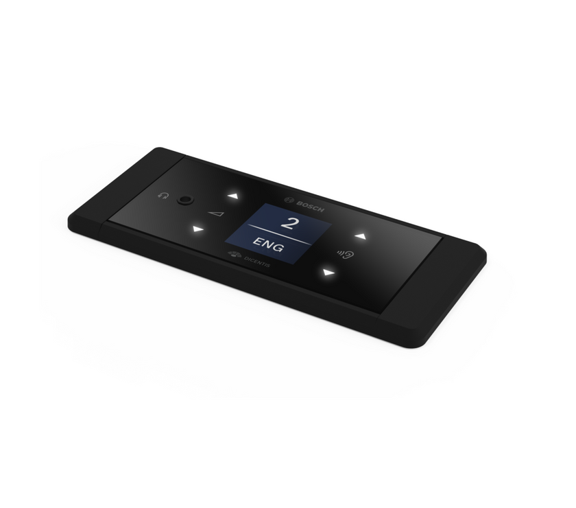 Bosch Dicentis - DCNM-FSL Flush language selector