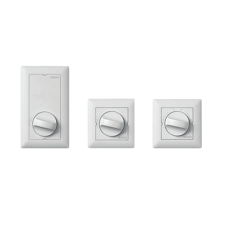 Bosch - LBC 14x0/x0 MK Volume Controls and LBC 1430/10 Program Selector
